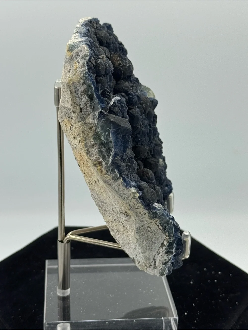 Blueberry Fluorite Specimen- Inner Mongolia